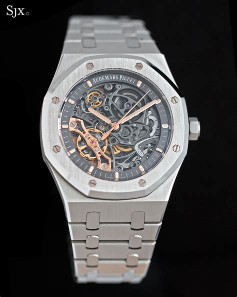 audemars piguet royal oak echt goud|audemars piguet openworked.